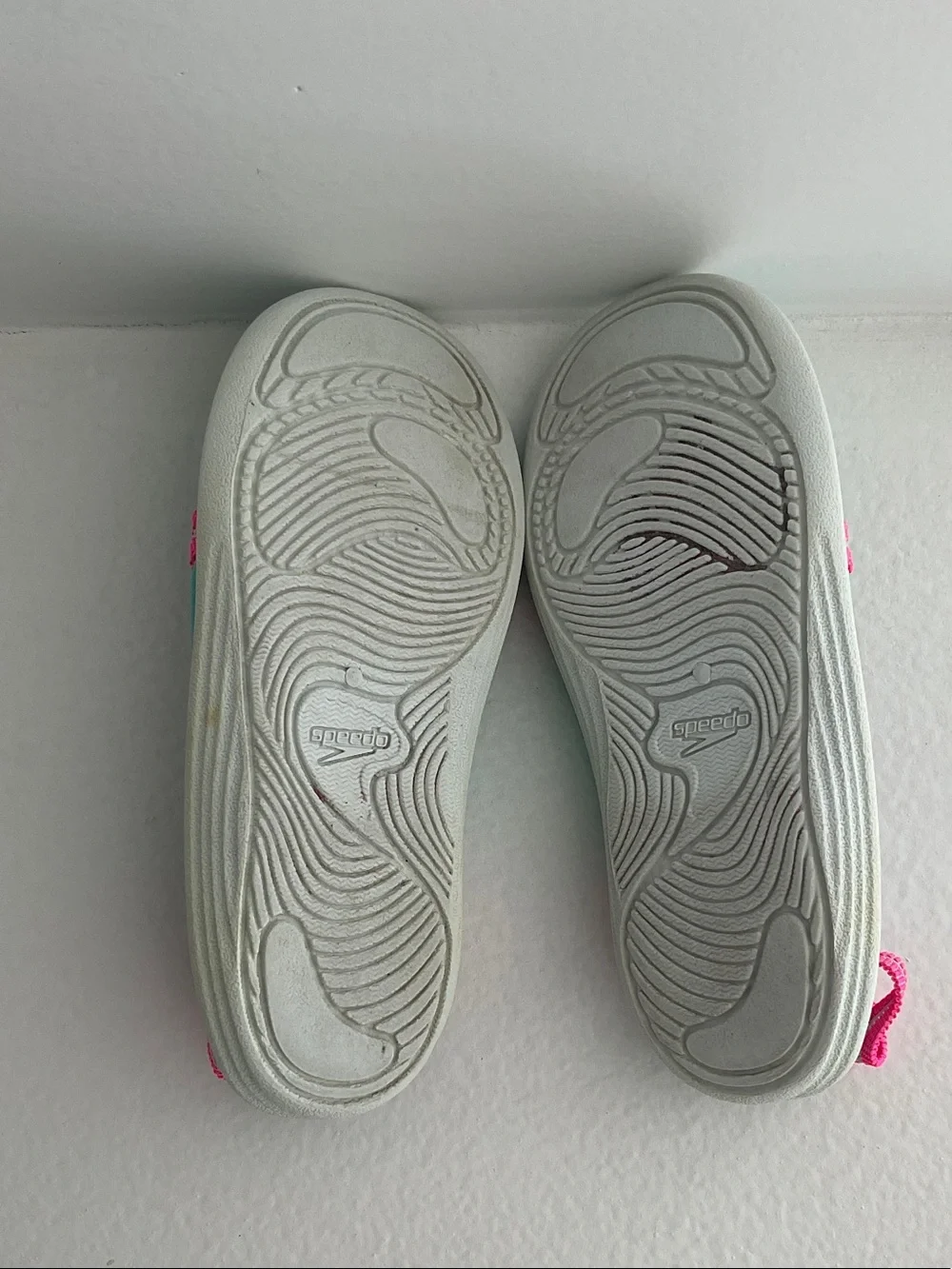 Speedo Teal Water Shoes with Pink Straps